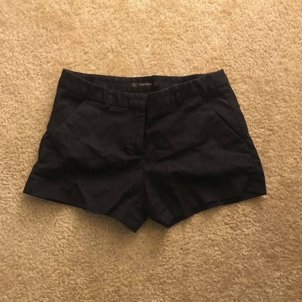 Zara black shorts.